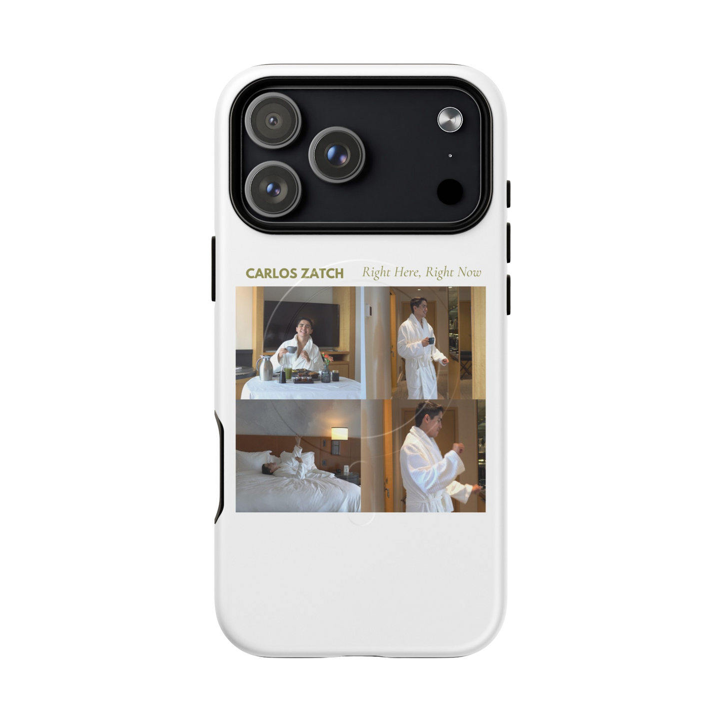 Right Here, Right Now iPhone Case