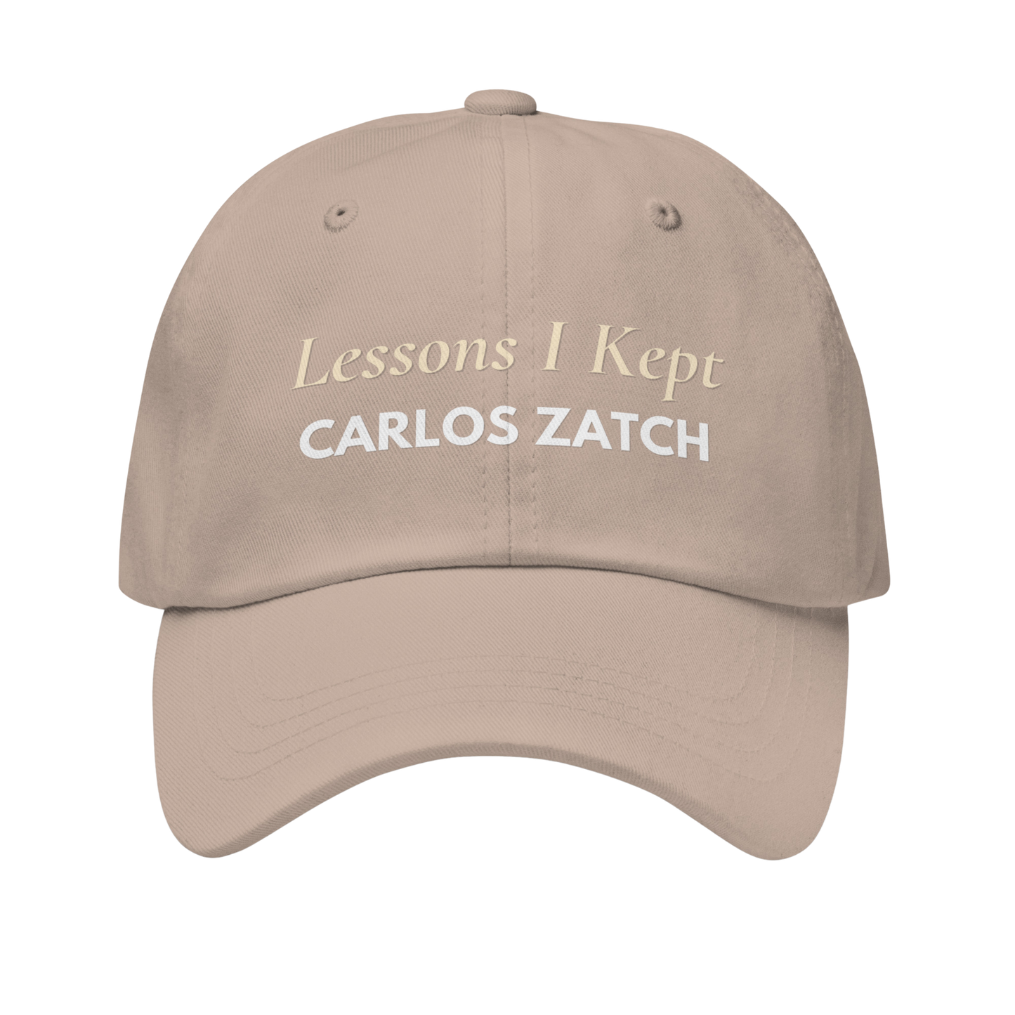 Lessons I Kept Cap