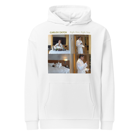 Right Here, Right Now White Hoodie (Store Exclusive)