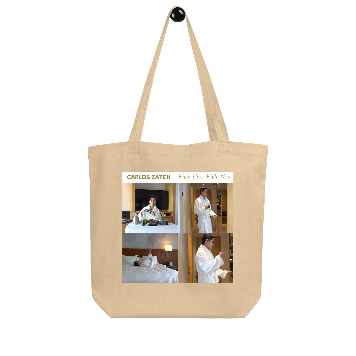 Right Here, Right Now Tote Bag