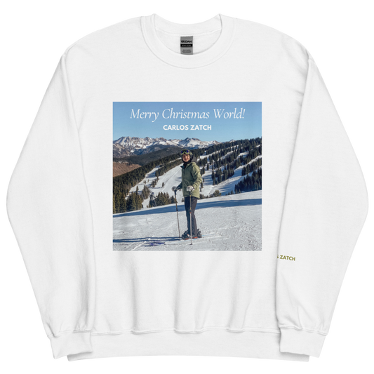 Christmas Is Love Sweatshirt - Merry Christmas World! Album Collection