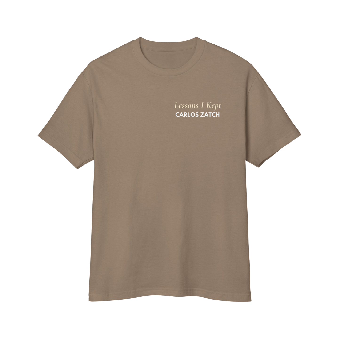 Lessons I Kept Brown Tee