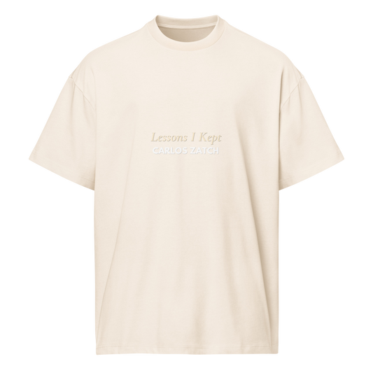 Lessons I Kept Cream Tee